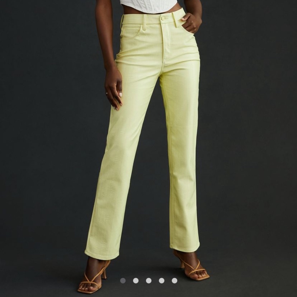 Good American leather pants
